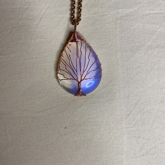 TREE OF LIFE a crystal necklace - Picture 8 of 11